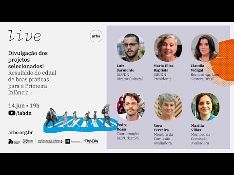 IAB/Urban95 • Divulgação do resultado do edital de boas práticas relacionadas à Primeira Infância
