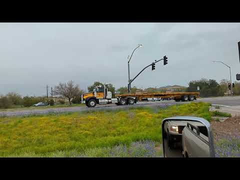 Highway Haulers -- Precision Heavy Haul Kenworth T800W With Flatbed -- March 15, 2023