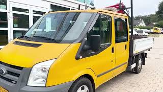 Бортовой грузовик < 3.5т Ford Transit 100 T330M 2.4 TDCI DOKA + Maxilift Kraan Crane | Изображение 4 - Autoline