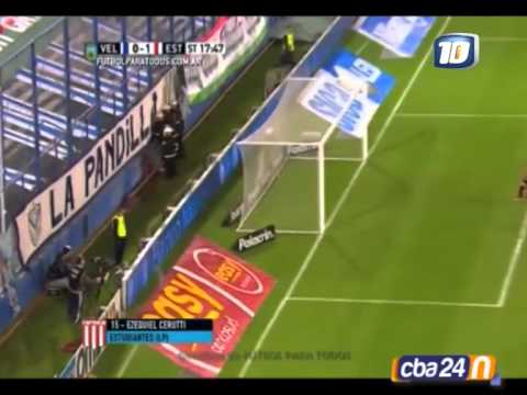 VELEZ 0 ESTUDIANTES 1 FECHA 25 PRIMERA DIVISION FUTBOL ARGENTINO