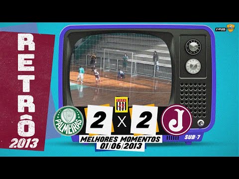 Palmeiras 2x2 Juventus  A2 Menores FPFS sub-7 Retrô 2013