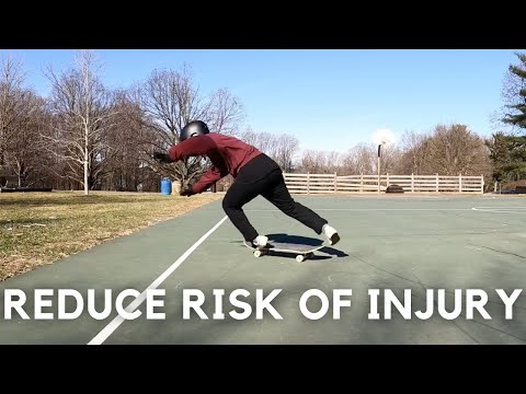 How to Fall Safely when Skateboarding