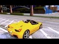 Ferrari 458 Spider FBI para GTA San Andreas vídeo 1