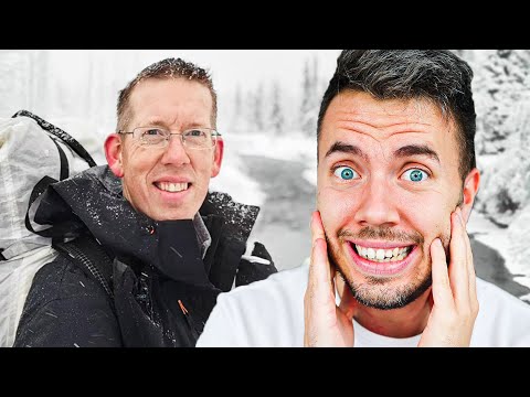 Kint alszik -30 FOKBAN sátor és hálózsák nélkül!