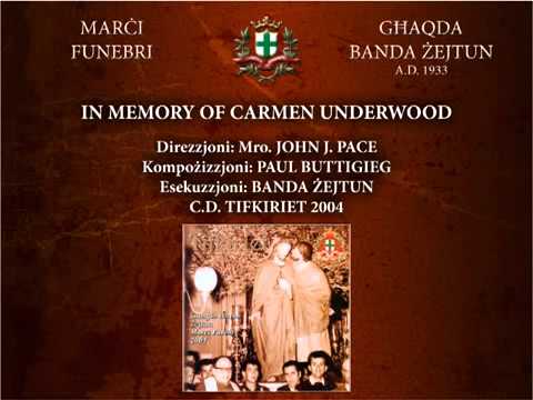 BANDA ZEJTUN - In Memory of Carmen Underwood