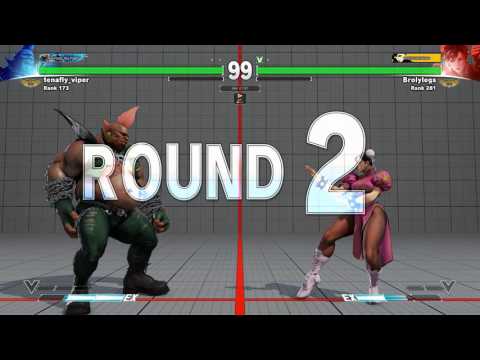 SFV~ Chun-li (BrolyLegz) vs. Birdie (tenafly_viper) HD