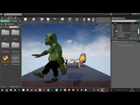 Mixamo to iClone 7 to UE4 Test