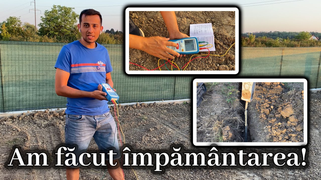 FullElectric - Casa off-grid ep.3 - Cum am facut impamantarea pentru casa si fotovoltaice