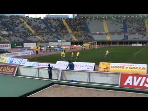 Las Palmas - Barcelona B , el 2-1 gollll del CAPI .2012