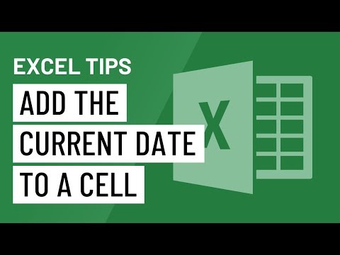 Excel Quick Tip: Add the Current Date to a Cell
