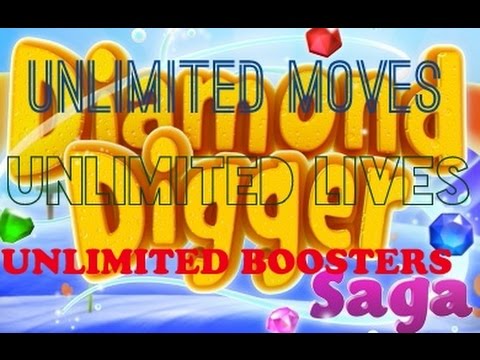 Diamond Digger Saga Cheat Part 1 of 2   Unlimited Moves, Lives and Boosters Android - Root