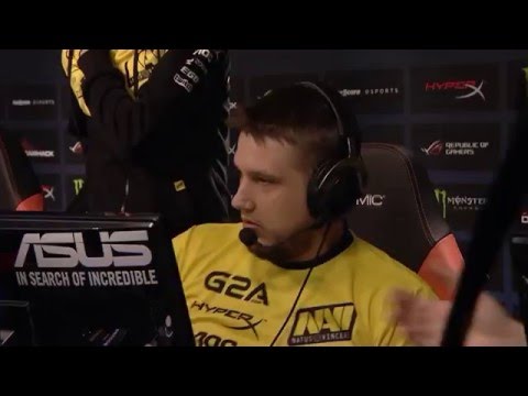 DreamHack Masters Malmö 2016 NAVI vs Tyloo Weird Round on inferno