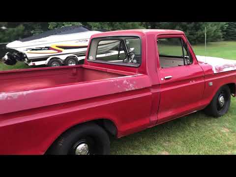 1973 F-100 428 Cobra Jet idling