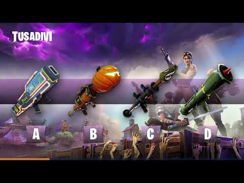 ADIVINA EL ARMA DE FORTNITE POR SU SONIDO TODAS LAS ARMAS FORTNITE CHALLENGE