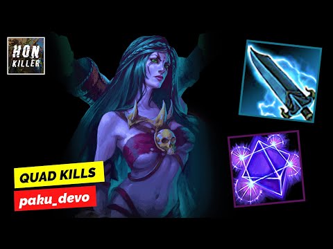 HoN Forsaken Archer NULLFIRE BLADE with GEOMETER'S BANE