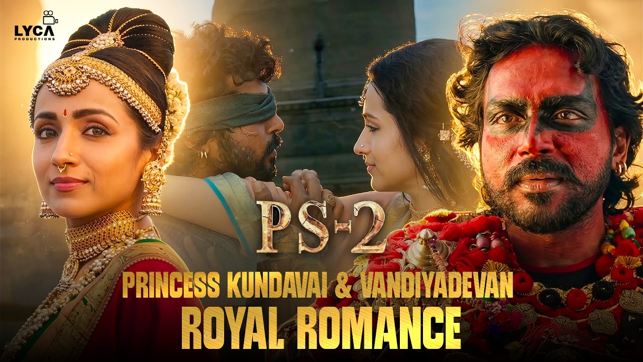 Ponniyin Selvan 2 - Vandiyadevan & Kundavai Back-to-Back Scenes❤️| Vikram | Aishwarya Rai | Karthi