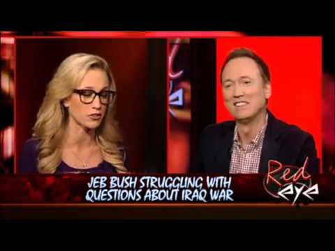 05-16-15 Kat Timpf on Red Eye - Jeb Re Changes Iraq Reply