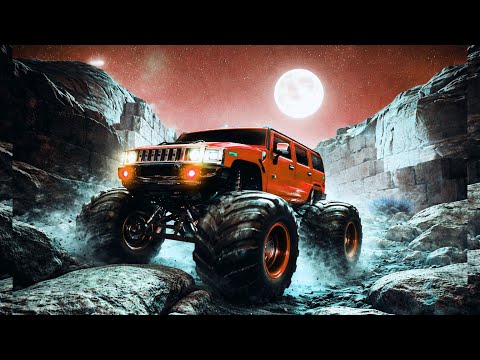 Monster Truck Racing Gameplay | Extreme OffRoad Stunts & Impossible Tracks