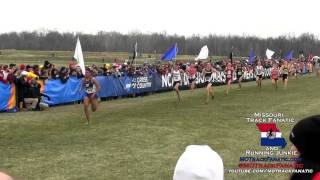preview picture of video 'Mens 10k Finish 30 meters out-2014 DI XC Champs'