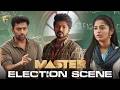 Election Scene Master Vijay Vijay Sethupathi Malavika Anirudh Lokesh Kanagaraj