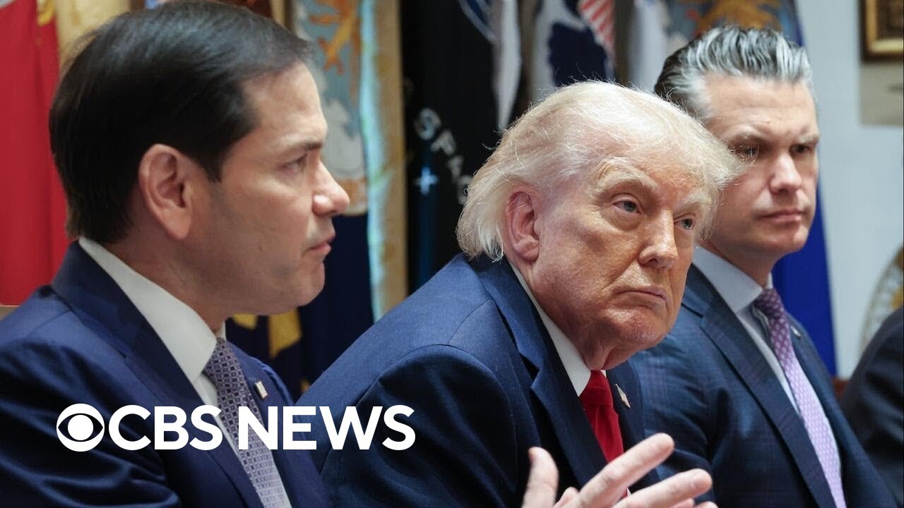 Trump calls Situation Room meeting to discuss latest on Iran deal