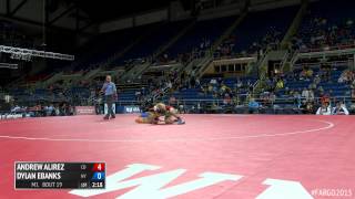 113 Champ. Round 1 - Dylan Ebanks (New York) vs. Andrew Alirez (Colorado)