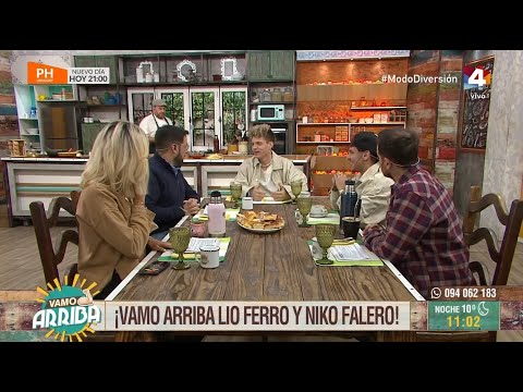 Vamo Arriba - Nos visitan Lio Ferro y Niko Falero