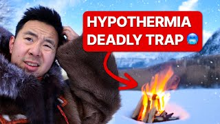 Expert survives winter night at -15°C (no sleeping bag)