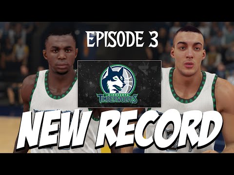 NBA2K15 MyGM Minnesota Timberwolves Ep.3 - Wiggins a.k.a Record Breaker vs Bulls