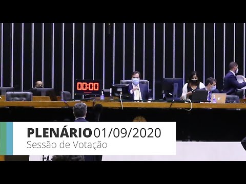 Plenário - Deputados concluem votação do novo marco legal do gás natural - 01/09/2020 19:39