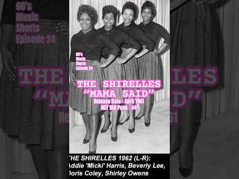 The Shirelles “Mama Said” #60s #music #shorts (Episode 24)