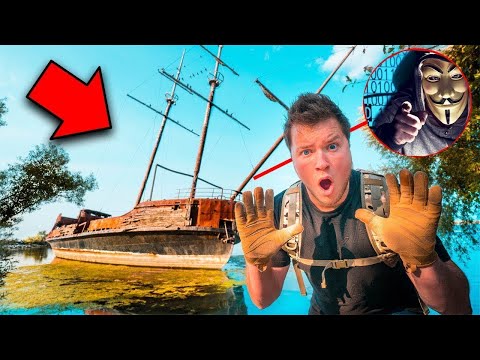 FOUND THE GAME MASTERS HIDEOUT! ABANDONED PIRATE SHIPWRECK Video