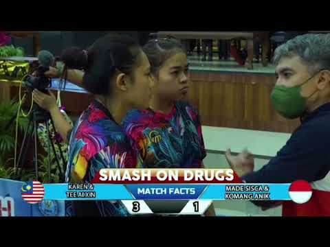 Dua puluh Empat Atlet Siap Bertarung dalam Babak Semi Final Smash on Drugs