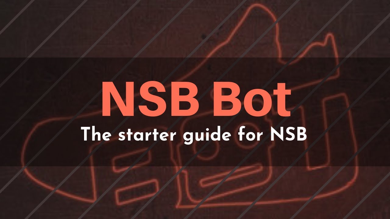 Starter guide for NSB Bot!