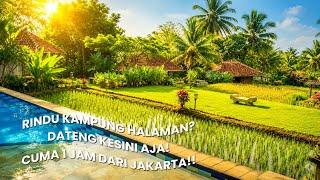 Download lagu MASIH GAK PERCAYA INI DI BOGOR‼️ VILLA NUANSA PEDESAAN YANG ASRI || KAMPUNG HALAMAN VILLAS CIJERUK mp3