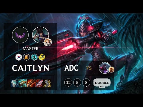 Caitlyn ADC vs Varus - KR Master Patch 12.1b