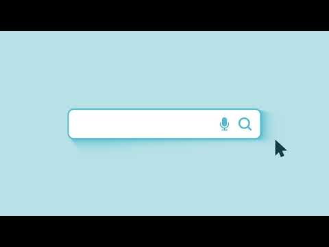 3d search bar intro template, copyright free. Download template.