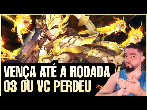 Dohko Divino Ganha Lutas com 03 Rodadas Cada Dia Mais Escolhido p/ DPS no Meta Saint Seiya Awakening