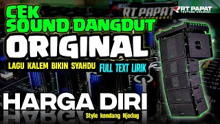 Download lagu CEK SOUND DANGDUT TANPA KOPLO🎵 HARGA DIRI STYLE TAK TUNG BUAT CEK SOUND SYSTEM🎶 mp3