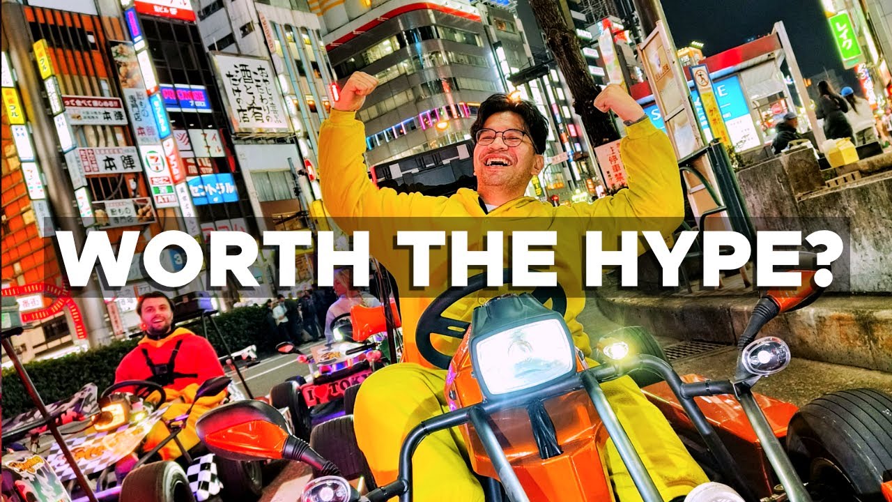 A traveler shares experience of Shibuya Street Karting.