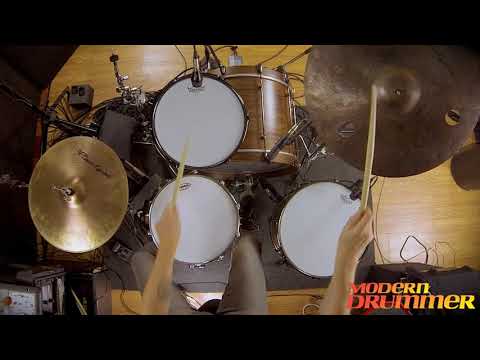 NOBLE&COOLEY Drums on MODERN DRUMMER  -  WALNUT CLASSIC Series