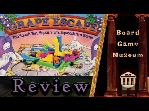 Ep. 329: The Grape Escape Board Game Review (Parker Brothers 1992)