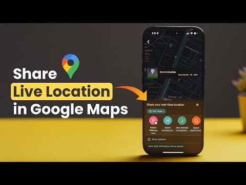 How to Share a Live Location in Google Maps?