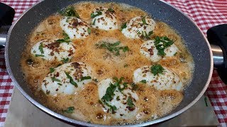 Tereyağlı Yumurta Kapama Tarifi, Nasıl Yapılır?