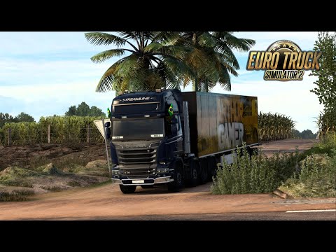 Scania R730 V8 8x4 | Euro Truck Simulator 2 | Logitech G29 Gameplay