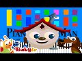 La Canción De Los Animales BabyTV Slow EASY Medium 4K Piano Tutorial