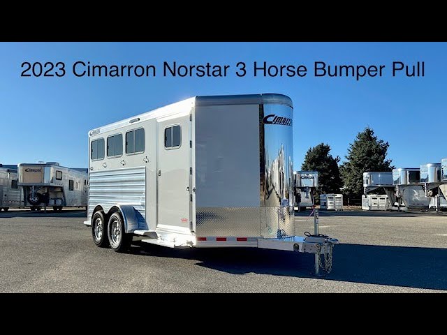 A preview image of the linked video showcasing 2023 Cimarron Norstar 3HBP