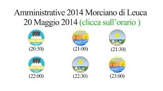 preview picture of video 'Amministrative Morciano tutti i Comizi del 20 Maggio 2014'