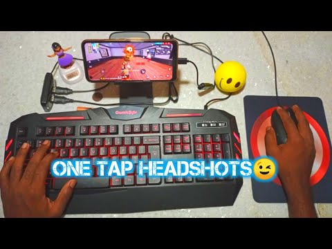 Moto g9 power free fire gameplay test keyboard and mouse handcam m1887 onetap headshot🔥