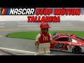 Big win for little Bubba! Stop Motion NASCAR from Talladega Superspeedway